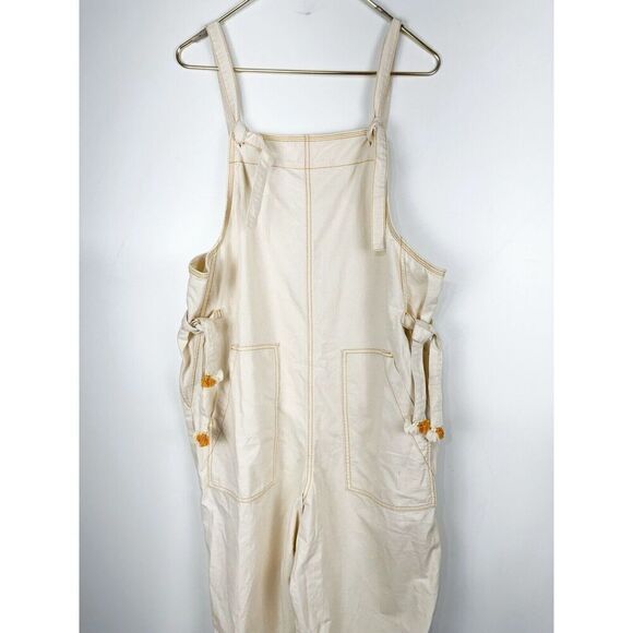 Madewell Tassel-Tie Overalls Large - Picture 5 of 9